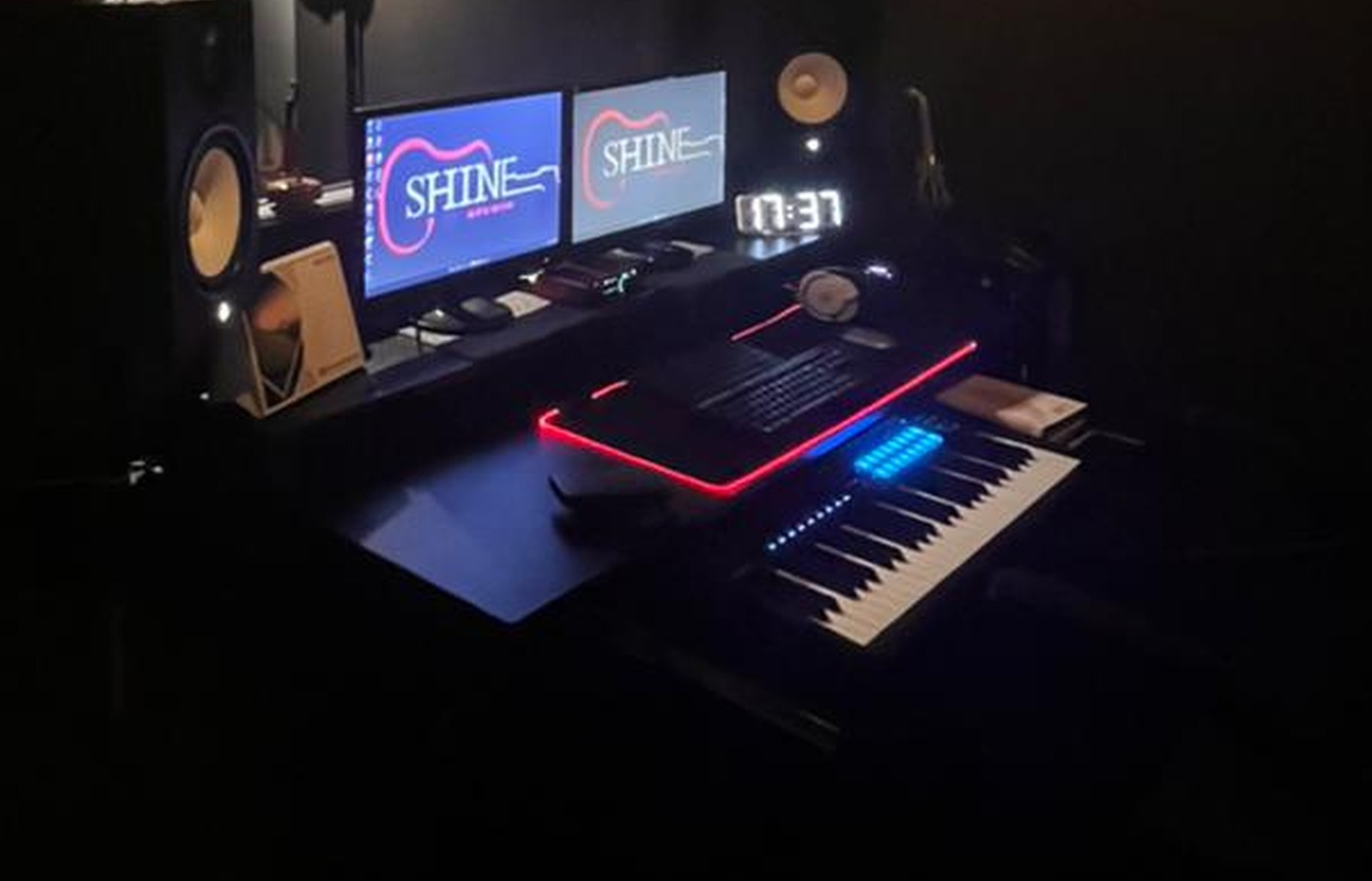Shine Studio recording area view